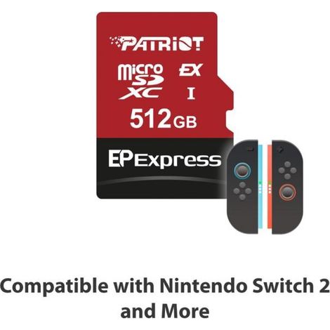 Patriot EP Micro SDXC Express 512GB 800/600 MB/s U3