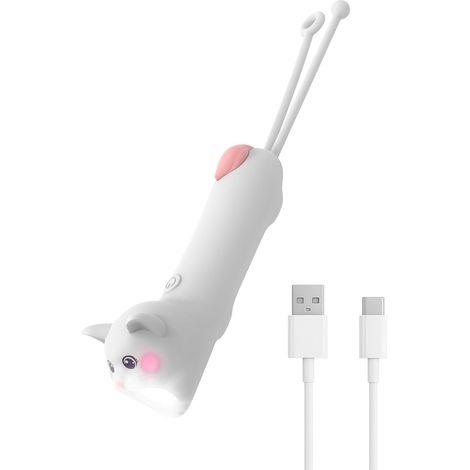 Lampe LED Chat en Silicone Rechargeable Pour Enfants, 3 Modes 3 modes: continue, réglable, stroboscope, USB-C rechargeable, silicone résistant, pour enfant veilleuse, camping, urgence (1/5)