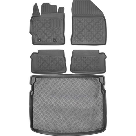 Toyota Auris II Schrägheck (2012–2018) – SET – Automatten + Kofferraummatte (1/5)