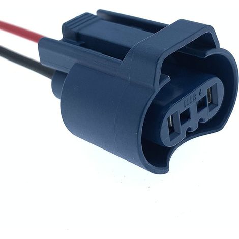 Compatible with headlight height adjustment plug 9005HB3, Toyota universal fog light plug DJ7028WA-2.8-21 (1/4)