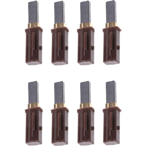 8x Kohlebürsten für Staubsaugermotoren für Ametek Lamb 2311480, 333261, 33326-1 (1/4)