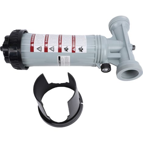 Dispenser automatico di cloro online per piscine, in plastica, per piscine interne ed esterne e vasche idromassaggio.
