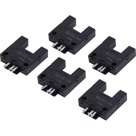 Packung mit 5 BERM-Lichtschranken, BEM SPX303N U-Nut-Induktions-Endschalter DC5-24V (1/5)