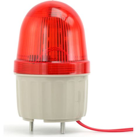 Balise industrielle d'avertissement, lumière stroboscopique rouge à LED, haute luminosité, économe en énergie, résistante aux chocs