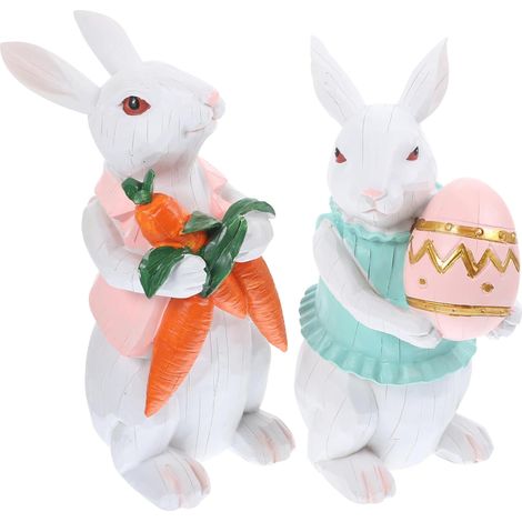 Stück Ostergeschenke Hasenfiguren Gartendekoration