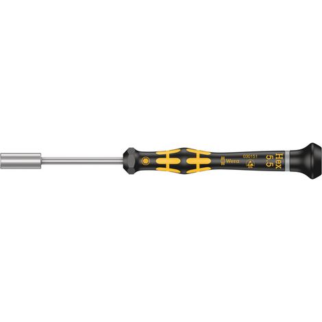Wera 1569 ESD Kraftform Micro Steckschlüssel, 5,5 x 60 mm