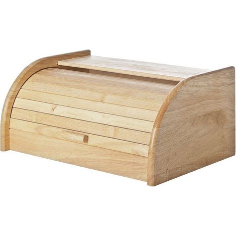 Boîte a pain - COSY & TRENDY - Avec couvercle - 40 x 27 x 18 cm - Bois