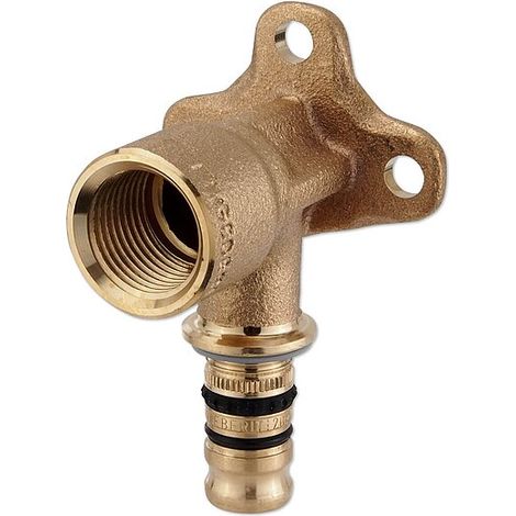 GEBERIT Mepla Press-Anschlusswinkel 52 mm - 20 mm x 1/2 Zoll IG - 602.293.00.5 (1/2)