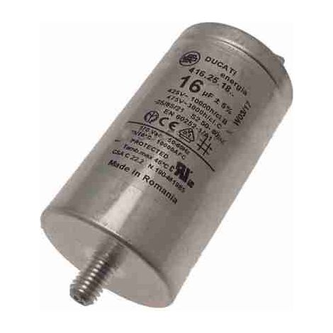 Condensatore µf 16 Con Codolo Ricambio CAME 119RIR275