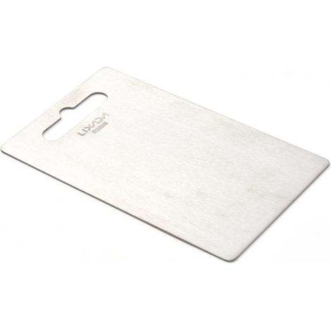 Planche à découper double face en titane pour la viande, le pain et les légumes, idéale pour la cuisine, la pâtisserie et l'organisation.-AquaForge (1/5)