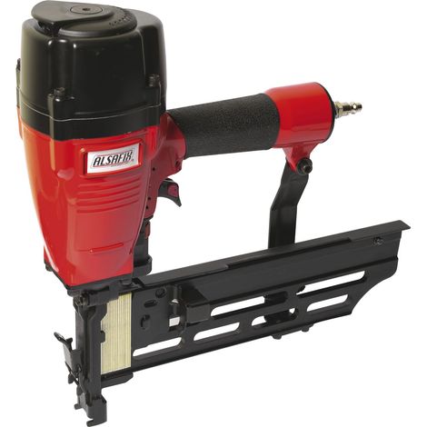 Alsafix Druckluft Nagler 11/75 P1- Tacker mit Druckluft 5-6 bar für Klammernlänge 38-75mm (1/2)