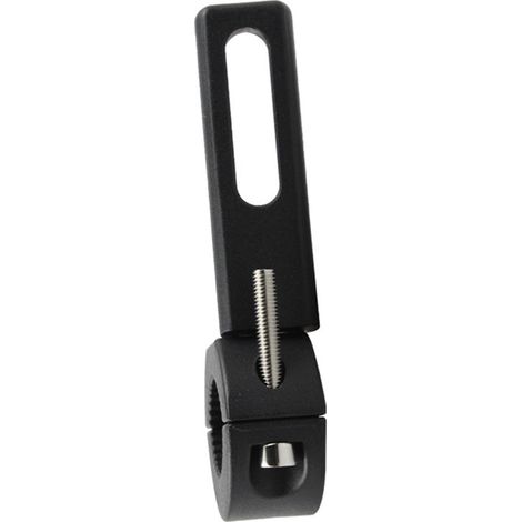 (Exclusivité Asie du Sud-Est) Support de phare de moto à fixation par pince, trou unique, en alliage d'aluminium, pour pare-chocs et amortisseur, fixation pour tube de phare LED, support d'extension, (1/5)