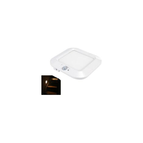 Plafonnier LED rechargeable avec détecteur de mouvement – 6000K – Installation sans fil – Économie d'énergie – Pour couloirs et salles de bain (1/5)