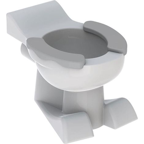 WC à fond creux Geberit Kind m 2-teiligen Sitzfl we