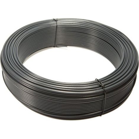 Grauer Spanndraht, Querschnitt 2,4 mm x Länge 50 m CENTRALE BRICO