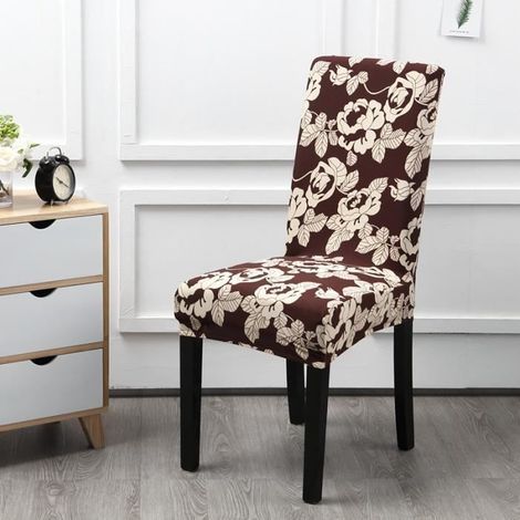 Universal Christmas Chair Cover - 1 piece, easy to clean and durable.