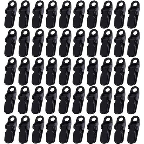 Pinces pour bâches Pinces coupe-vent pour auvent Boutons-pression en plastique Pinces crocodiles en plastique Pince crocodile en (1/5)
