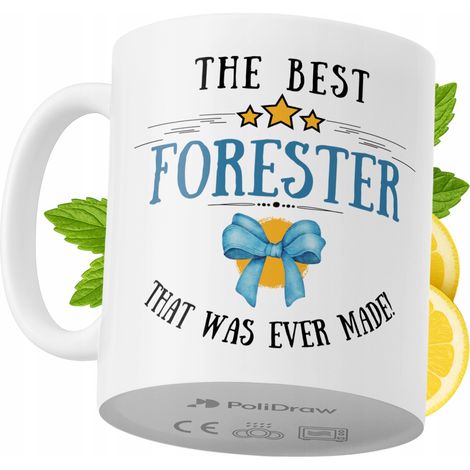 Mug humoristique pour un forestier, avec un texte amusant et un design graphique original. Idéal pour les anniversaires, les fêtes et les occasions spéciales. Mug premium pour la maison, le bureau et  (1/5)