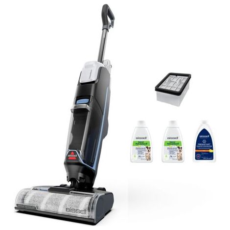 Bissell CrossWave Edge Cordless Pro Standstaubsauger AC Trocken&Nass Beutellos Schwarz, Blau, Hellgrau (1/5)