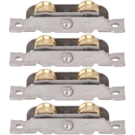 CSPARCV sliding door roller assembly, 4-piece window accessory bearing for residential use (concave wheel)--DTEKGAZ