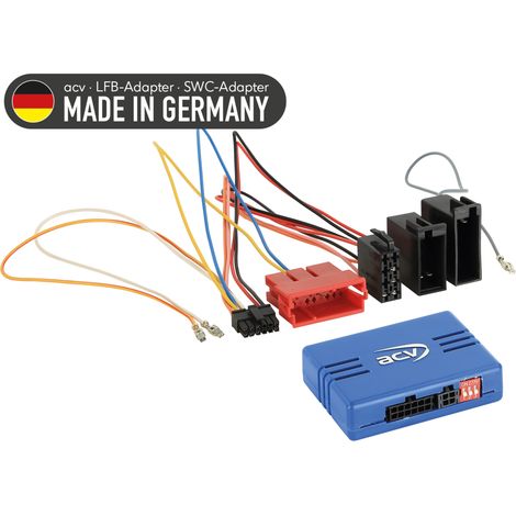 Lenkradadapter Audi A2/A3/A4/A6/TT ISO/Mini ISO