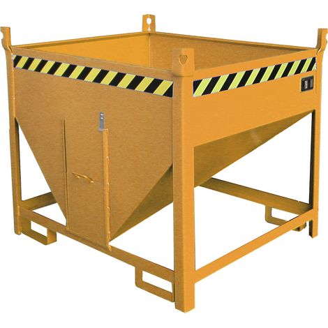 eurokraft pro, Conteneur-silo, capacité 0,50 m³, avec trappe (1/2)