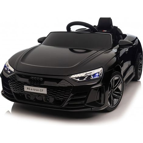 Macchina Elettrica per Bambini 12V Licenza Ufficiale Audi RS E-Tron GT con Telecomando Nero (1/5)