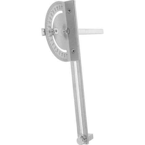 Accessoire pour Scie de Table en Métal Argenté Guide D'onglet Précis pour Coupe Exacte, pour Travail du Bois DIY à Domicile (1/5)