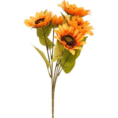 Ramo de girasoles Soraya, 48 cm de altura - Atmosphera créateur d'intérieur