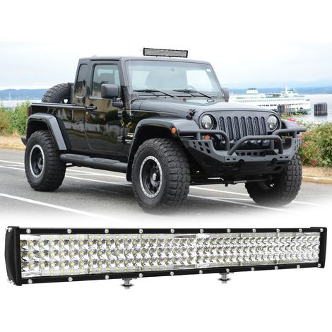 20-Zoll-LED-Arbeitsleuchte, 528 W, 6000 K, wasserdicht, für Geländefahrzeuge, LKWs, ATVs und UTVs (1/5)
