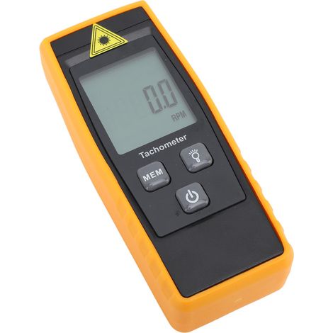 Tachimetro digitale, contagiri senza contatto con fotocamera, display LCD a 5 cifre, velocità di rotazione ad alta precisione. (1/5)