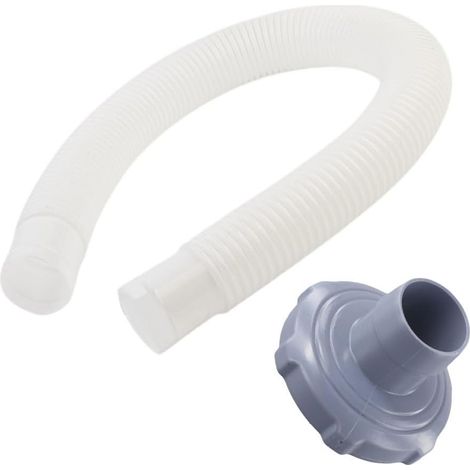 Tuyau et adaptateur pour piscine Intex 10531 11238 25016 - Pièces de rechange avec joint étanche pour systèmes d'aspirateur de piscine (1/5)