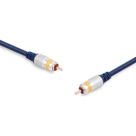 Cable coaxial con conector RCA (cinch) - Conector RCA (cinch) Vitalco 15,0 m (1/5)
