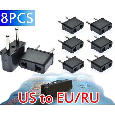 Adaptateur de voyage 8 pièces US vers EURU - FFY (1/4)