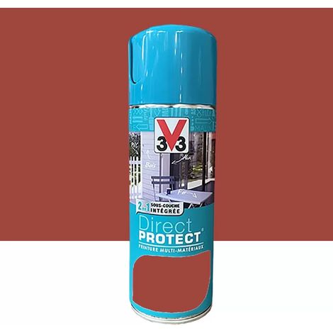 Bombe de peinture aérosol Glycéro Multi-matériaux V33 Direct Protect Coccinelle 0,4 L (1/4)