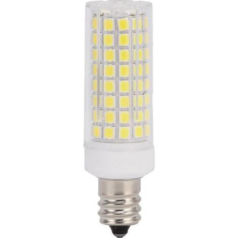 Ampoule LED E17 maïs 1000LM 102LED, 10W 110V blanc froid, ampoule dimmable pour lustre plafonnier et applique murale (1/5)