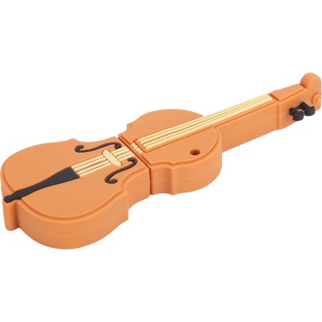 Geigenmodellierungs-USB-Stick – Stilvoller USB-Stick für Homeoffice und Musikdatenspeicherung – 64 GB (1/5)