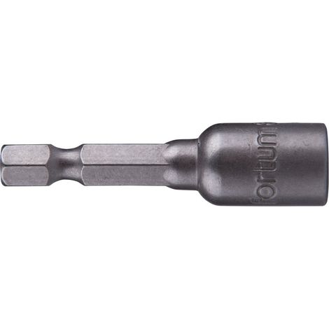 Llave de vaso magnética FORTUM, vástago de 1/4", 8 x 48 mm, CrV 4741608 (1/2)