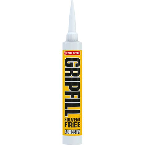 EVO-STIK 30812124 Gripfill Solvent-Free Adhesive 350ml EVOGRIPYELL