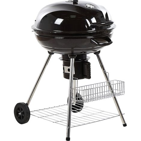 Charcoal BBQ Grill MARAPI Metal Black