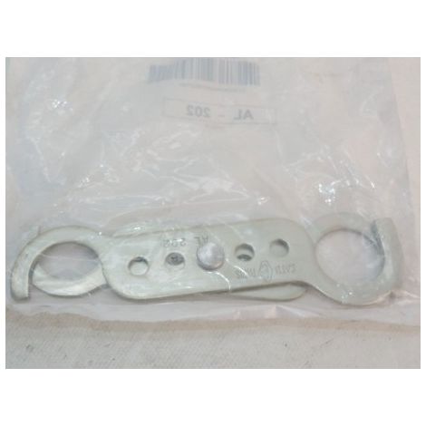 Pince de verrouillage multiple condamnateur métal 165X50X12mm EDF type B CATU AL-202
