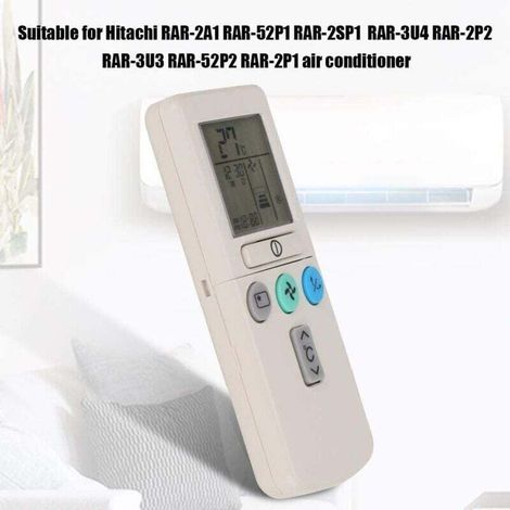Remplacement universel pour télécommande Hitachi RAR-2A1 RAR-52P1 RAR-2SP1 RAR-3U4 RAR-2P2 RAR-3U3 RAR-52P2 RAR-2P1 climatiseur (1/5)