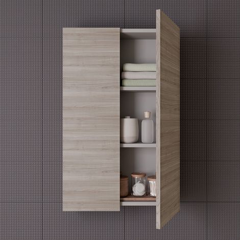ROYO C0072036 STYLE Mueble Alto De Colgar 2 Puertas Gris Arenado - ref: C0072036 (1/2)