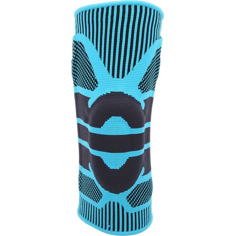 Genouillère sportive professionnelle élastique, protection anti-choc, équipement fitness extérieur XL (1/5)