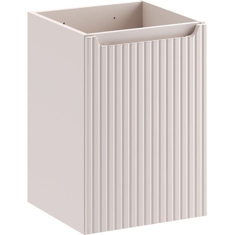 Meuble suspendu sous lavabo NOVA cachemire 40 cm - 1 porte (1/5)