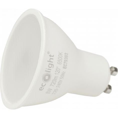 Ampoule LED GU10 230 V 8 W 6500 K Éco (1/3)