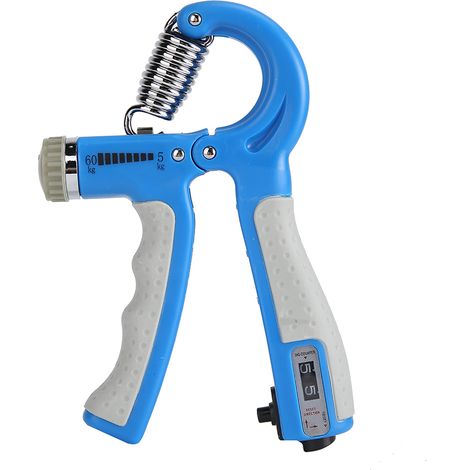 Poignée de Force Réglable 5‑60kg pour Entraînement Musculaire et Rééducation (1/5)
