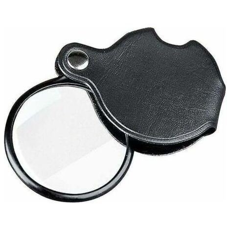 20-fache Mini-Taschenlupe, tragbare Juwelierlupe mit Metallschutz (1/4)