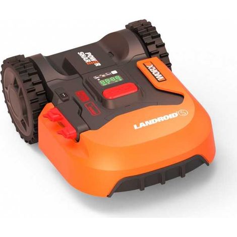 Worx – Robot tondeuse à gazon Landroid S300 – Surface d'action 300m² – Guidage intelligent – Largeur de coupe 18cm – Technologie de coupe précise (1/10)