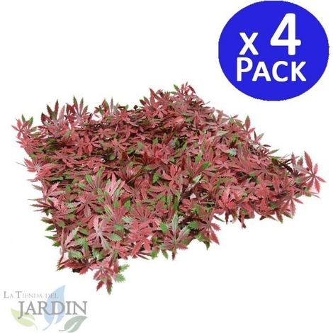 Set di 4 Giardino Verticale Arce 50 x 50 cm. Creano Ambienti di Grande Originalità e Freschezza (1/2)